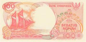 Indonesien 100 Rupiah 1995 p127d